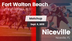 Matchup: Fort Walton Beach vs. Niceville  2019