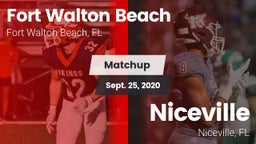Matchup: Fort Walton Beach vs. Niceville  2020