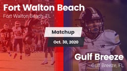 Matchup: Fort Walton Beach vs. Gulf Breeze  2020