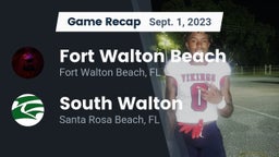 Recap: Fort Walton Beach  vs. South Walton  2023