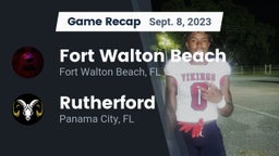 Recap: Fort Walton Beach  vs. Rutherford  2023