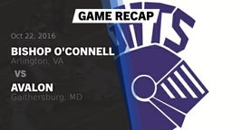 Recap: Bishop O'Connell  vs. Avalon  2016