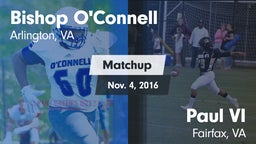Matchup: O'Connell High vs. Paul VI  2016