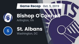 Recap: Bishop O'Connell  vs. St. Albans  2019