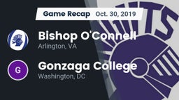Recap: Bishop O'Connell  vs. Gonzaga College  2019