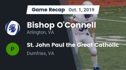 Recap: Bishop O'Connell  vs.  St. John Paul the Great Catholic  2019