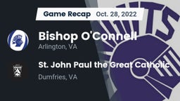Recap: Bishop O'Connell  vs.  St. John Paul the Great Catholic  2022