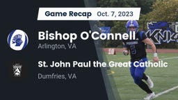 Recap: Bishop O'Connell  vs.  St. John Paul the Great Catholic  2023