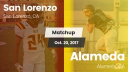 Matchup: San Lorenzo High vs. Alameda  2017