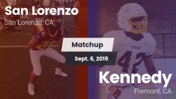 Matchup: San Lorenzo High vs. Kennedy  2019