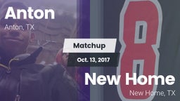 Matchup: Anton  vs. New Home  2017