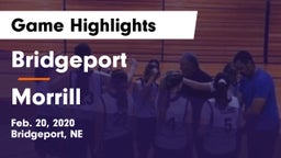 Bridgeport  vs Morrill  Game Highlights - Feb. 20, 2020
