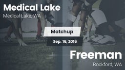 Matchup: Medical Lake High vs. Freeman  2016