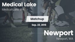 Matchup: Medical Lake High vs. Newport  2016