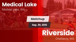 Matchup: Medical Lake High vs. Riverside  2016
