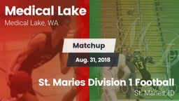 Matchup: Medical Lake High vs. St. Maries Division 1 Football 2018