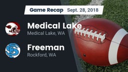 Recap: Medical Lake  vs. Freeman  2018