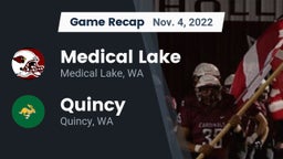 Recap: Medical Lake  vs. Quincy  2022