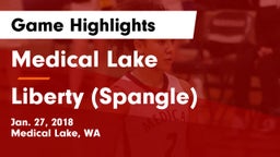 Medical Lake  vs Liberty  (Spangle) Game Highlights - Jan. 27, 2018