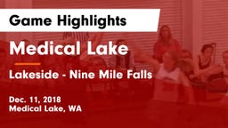 Medical Lake  vs Lakeside  - Nine Mile Falls Game Highlights - Dec. 11, 2018