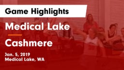 Medical Lake  vs Cashmere  Game Highlights - Jan. 5, 2019