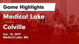 Medical Lake  vs Colville  Game Highlights - Jan. 18, 2019