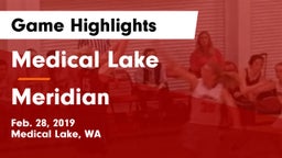 Medical Lake  vs Meridian Game Highlights - Feb. 28, 2019