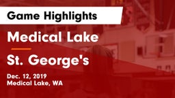 Medical Lake  vs St. George's  Game Highlights - Dec. 12, 2019