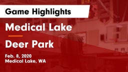 Medical Lake  vs Deer Park  Game Highlights - Feb. 8, 2020
