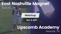Matchup: East Nashville vs. Lipscomb Academy 2017