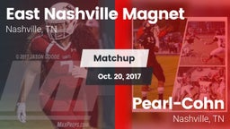 Matchup: East Nashville vs. Pearl-Cohn  2017