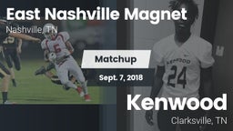 Matchup: East Nashville vs. Kenwood  2018