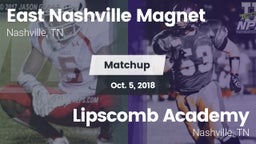 Matchup: East Nashville vs. Lipscomb Academy 2018