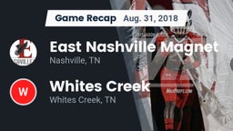 Recap: East Nashville Magnet vs. Whites Creek  2018