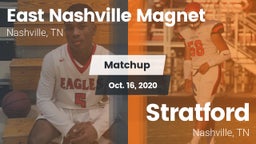Matchup: East Nashville vs. Stratford  2020