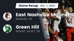 Recap: East Nashville Magnet vs. Green Hill  2021