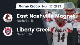 Recap: East Nashville Magnet vs. Liberty Creek  2023