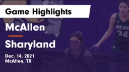 McAllen  vs Sharyland  Game Highlights - Dec. 14, 2021