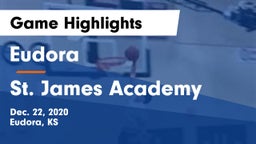 Eudora  vs St. James Academy  Game Highlights - Dec. 22, 2020