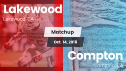 Matchup: Lakewood vs. Compton  2016