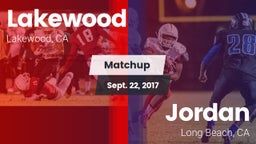 Matchup: Lakewood vs. Jordan  2017