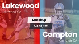 Matchup: Lakewood vs. Compton  2017