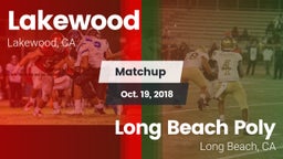 Matchup: Lakewood vs. Long Beach Poly  2018