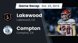 Recap: Lakewood  vs. Compton  2019