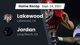 Recap: Lakewood  vs. Jordan  2021