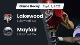 Recap: Lakewood  vs. Mayfair  2022