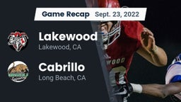 Recap: Lakewood  vs. Cabrillo  2022