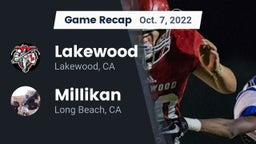 Recap: Lakewood  vs. Millikan  2022