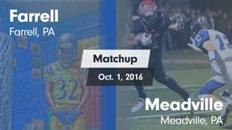 Matchup: Farrell  vs. Meadville  2016