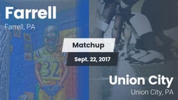 Matchup: Farrell  vs. Union City  2017